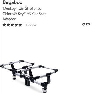 Bugaboo donkey adapter for chicco keyfit car seats
